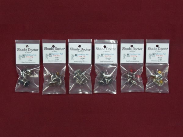 Five Shade Doctor lamp parts packages displayed.